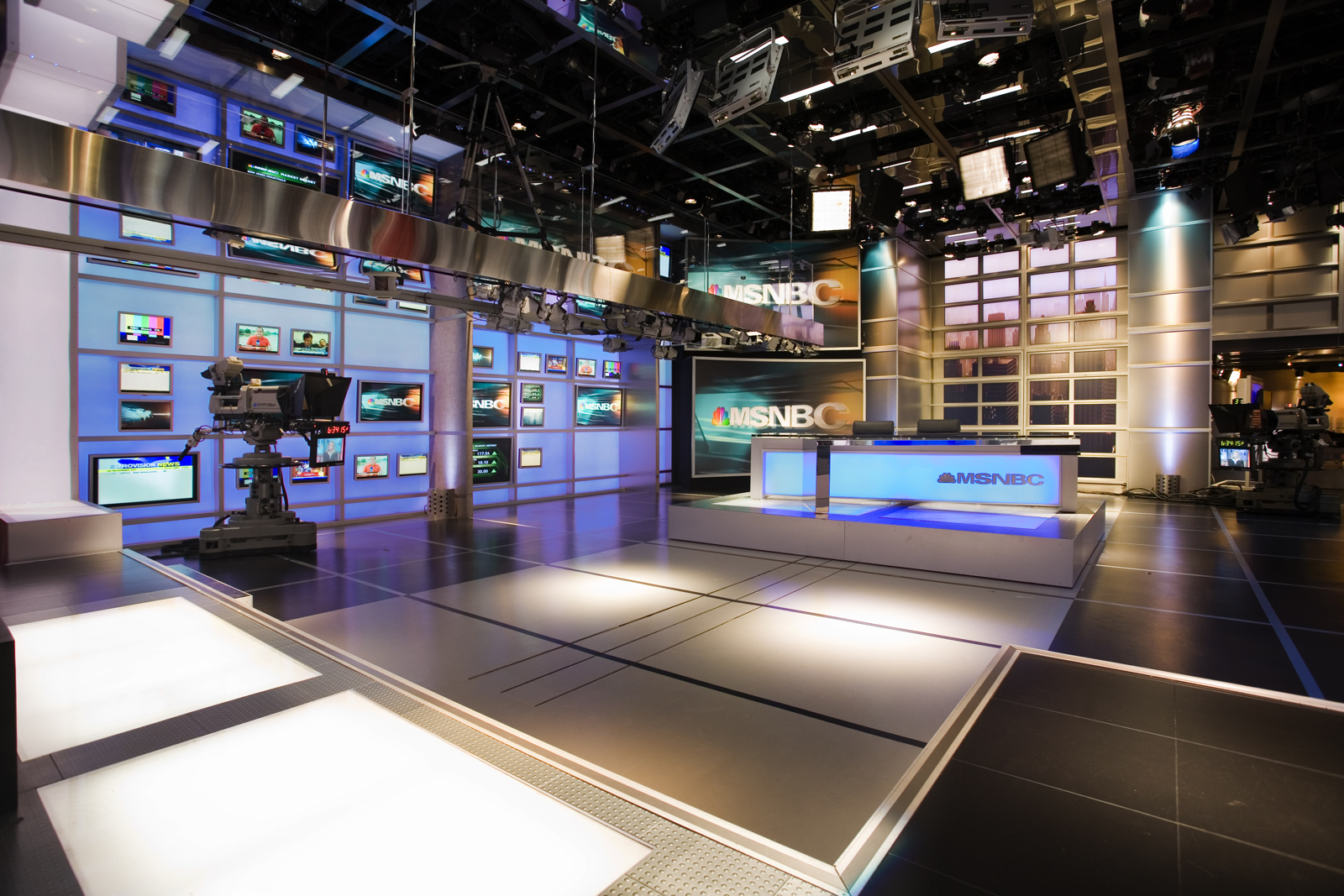 MSNBC Studio 3A Set Design Gallery