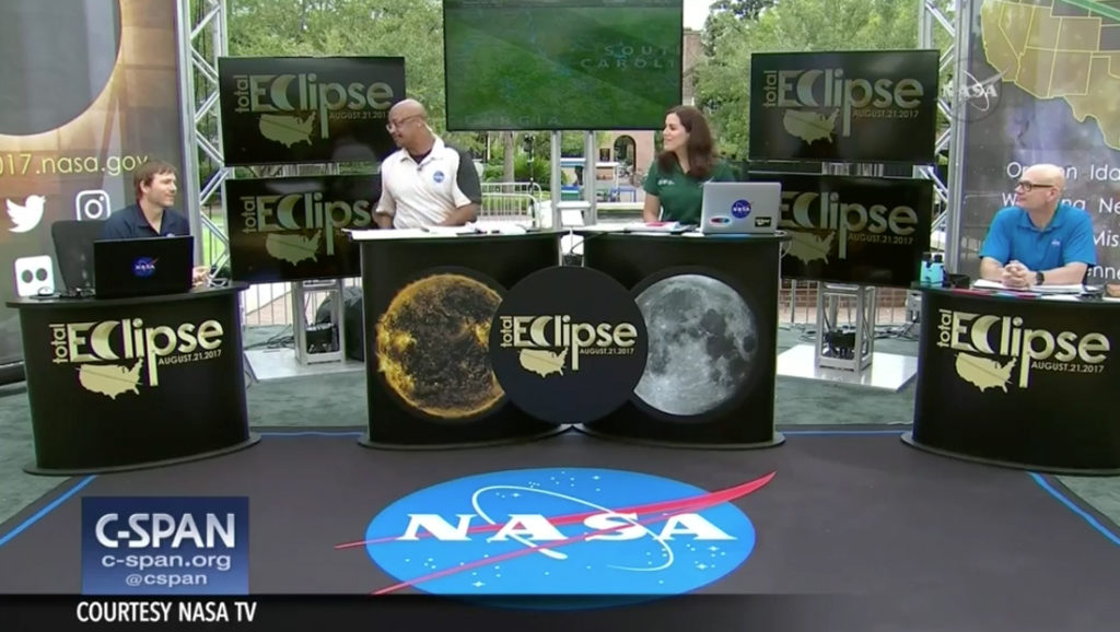 NASA TV has field day with eclipse coverage NewscastStudio