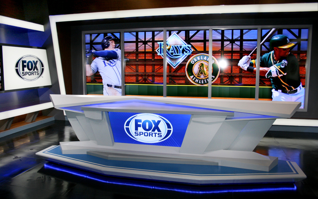 Fox Sports Florida Broadcast Set Design Gallery