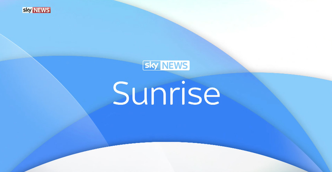 Sky News Sunrise title card