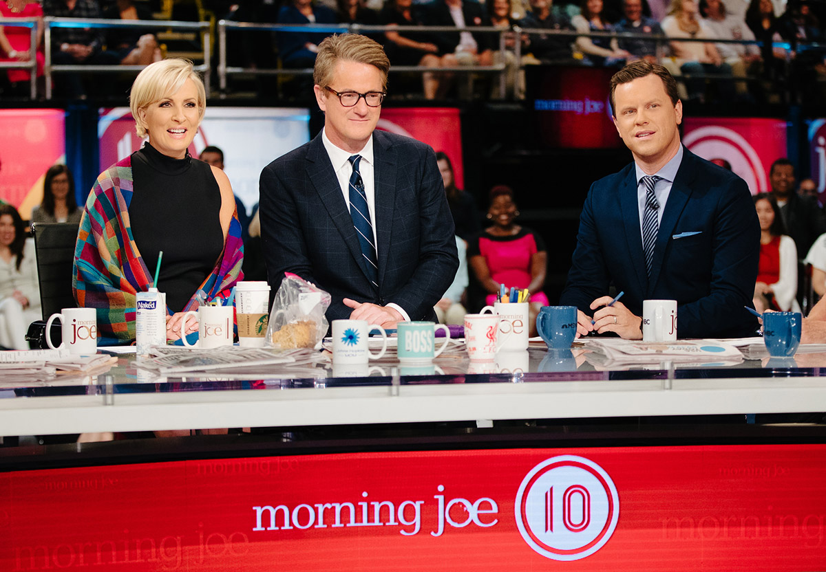 'Morning Joe' returns to 8H to mark anniversary NewscastStudio