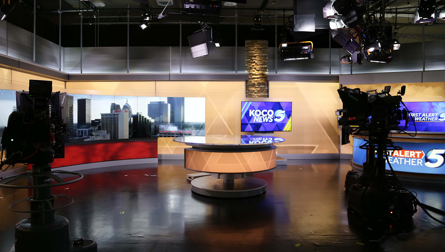 Koco news 5 set design gallery