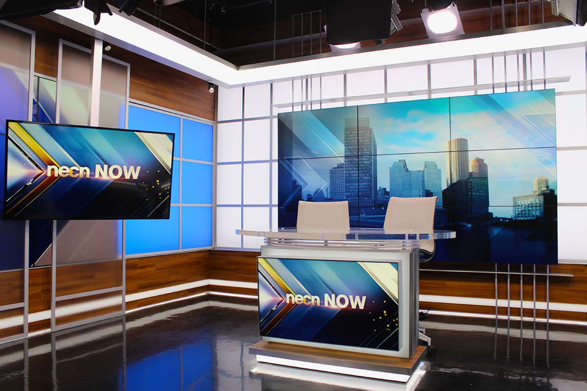 NECN Broadcast Set Design Gallery