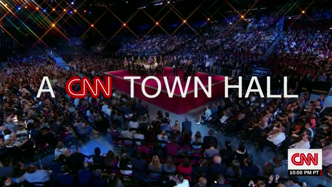 Image result for cnn town hall images