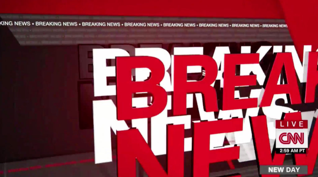 CNN gets new breaking news look NewscastStudio