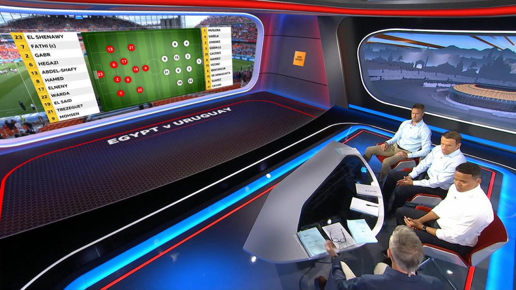 BBC blends virtual, augmented for immersive World Cup studio