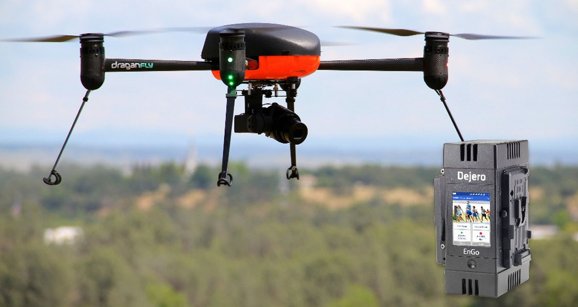 Dejero and Draganfly team up for drone, transmission offering NewscastStudio