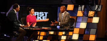 ESPN First Take studio in Bristol