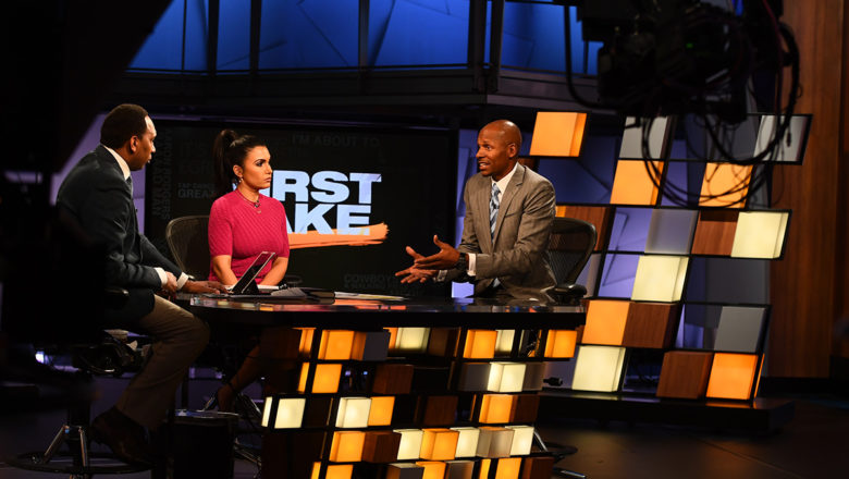 ESPN First Take studio in Bristol