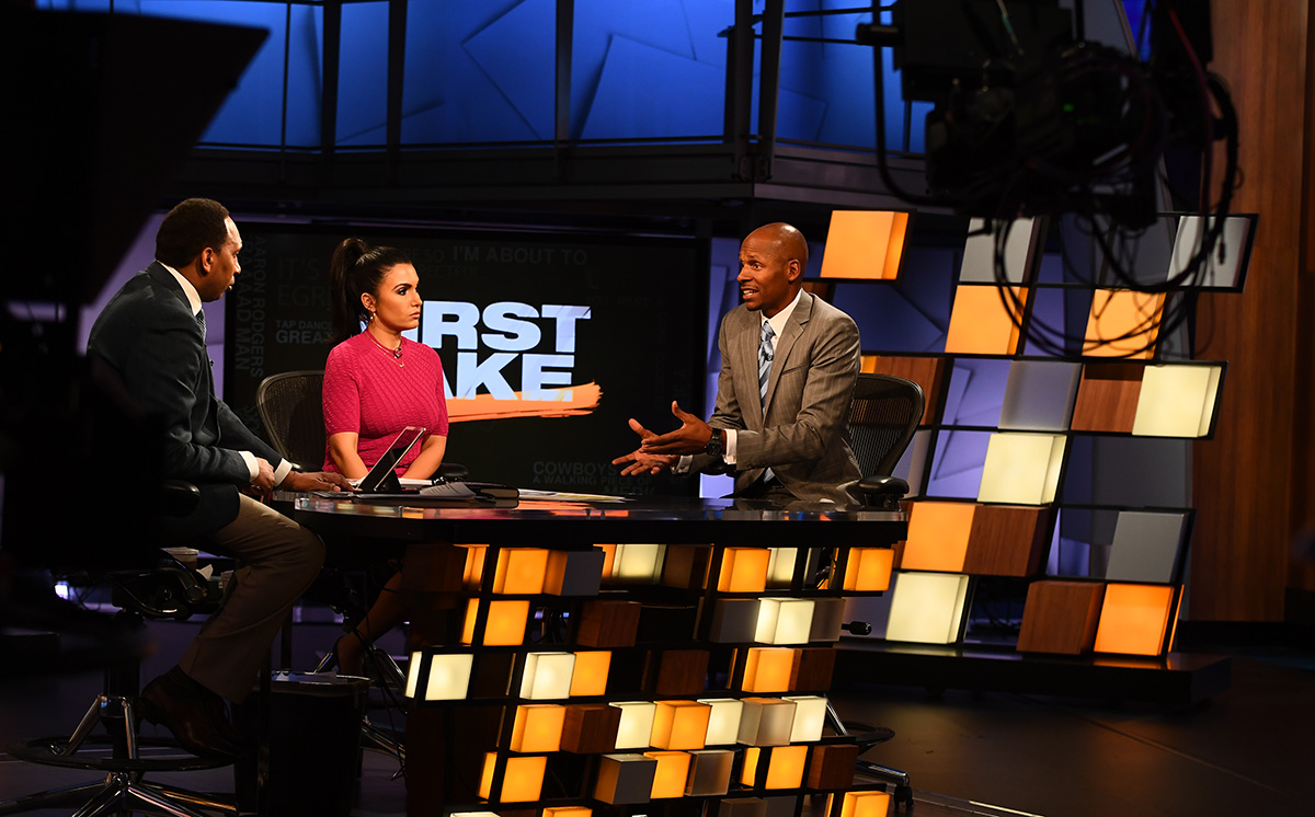 ESPN First Take studio in Bristol