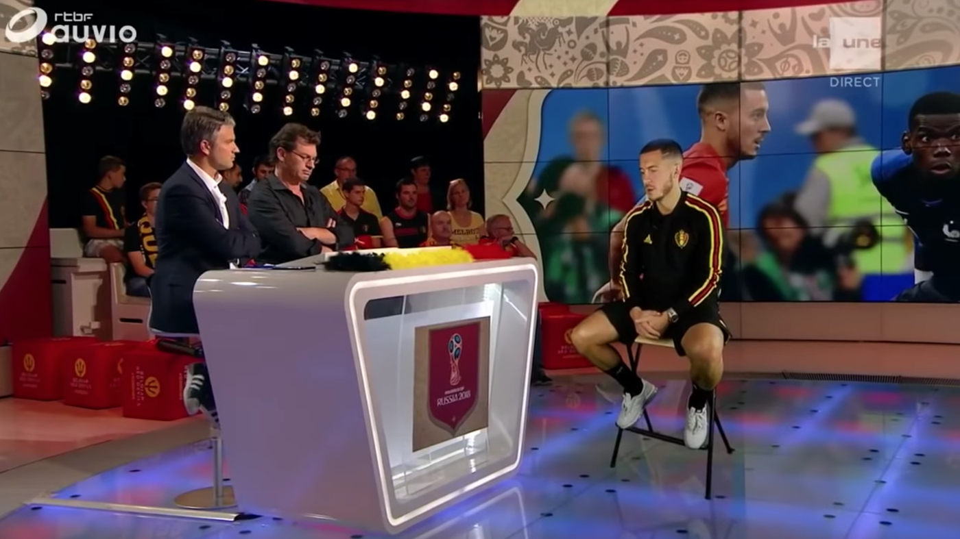 Belgium broadcaster uses 'hologram' for World Cup interview