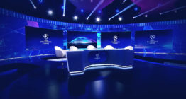 Polsat Sport TV studio in Poland