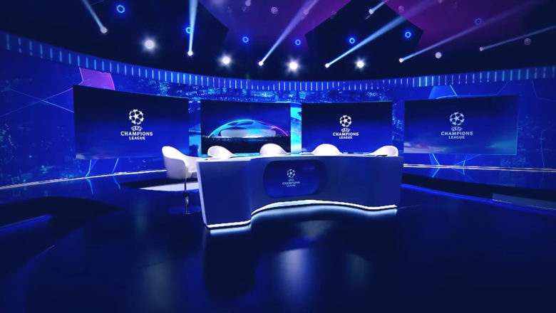 Polsat Sport TV studio in Poland