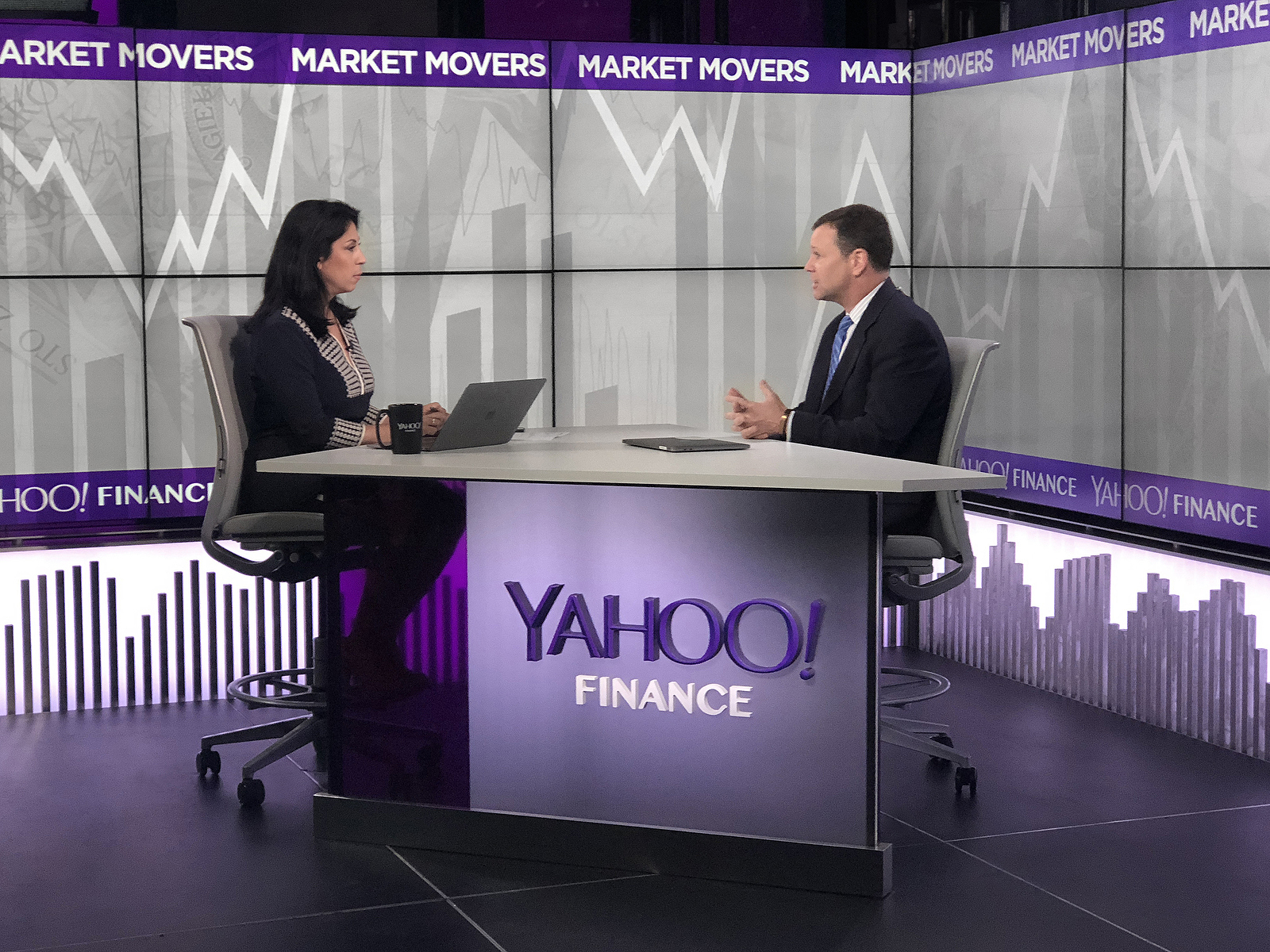 Yahoo Finance Broadcast Set Design Gallery