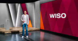 TV broadcast studio for ZDF Wiso in Germany