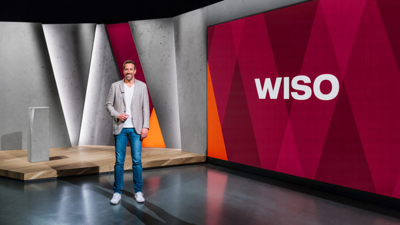 TV broadcast studio for ZDF Wiso in Germany