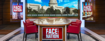 CBS Face the Nation studio in Washington