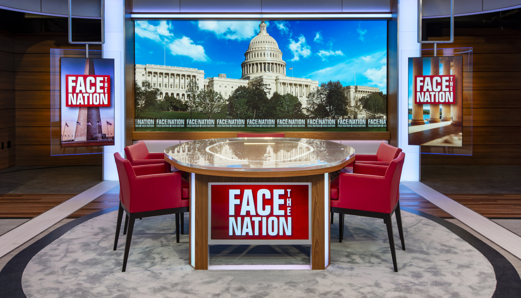 Face the Nation Broadcast Set Design Gallery