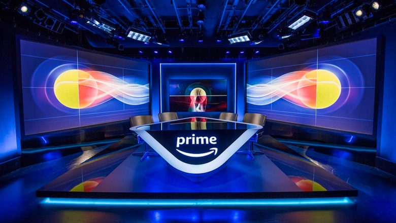 Amazon Prime Tennis TV studio