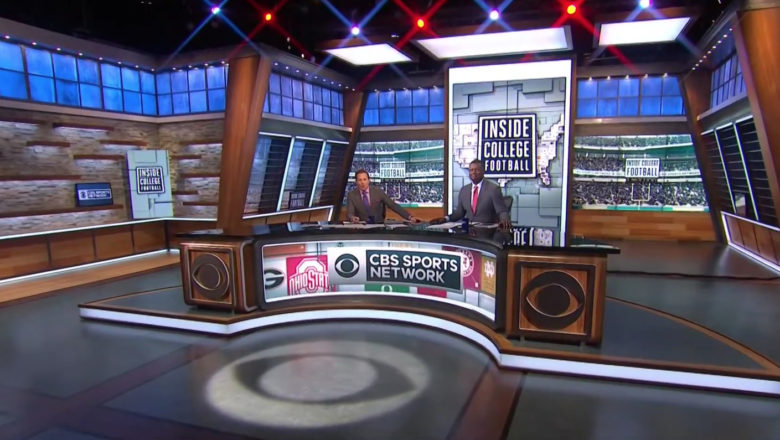 CBS Sports Network studio in New York City