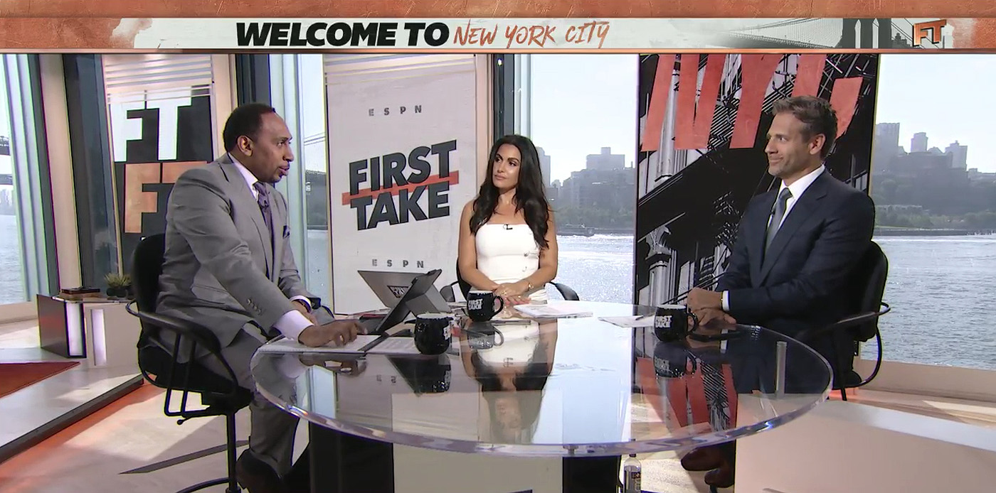 ESPN First Take - New York City studio by Clickspring Design