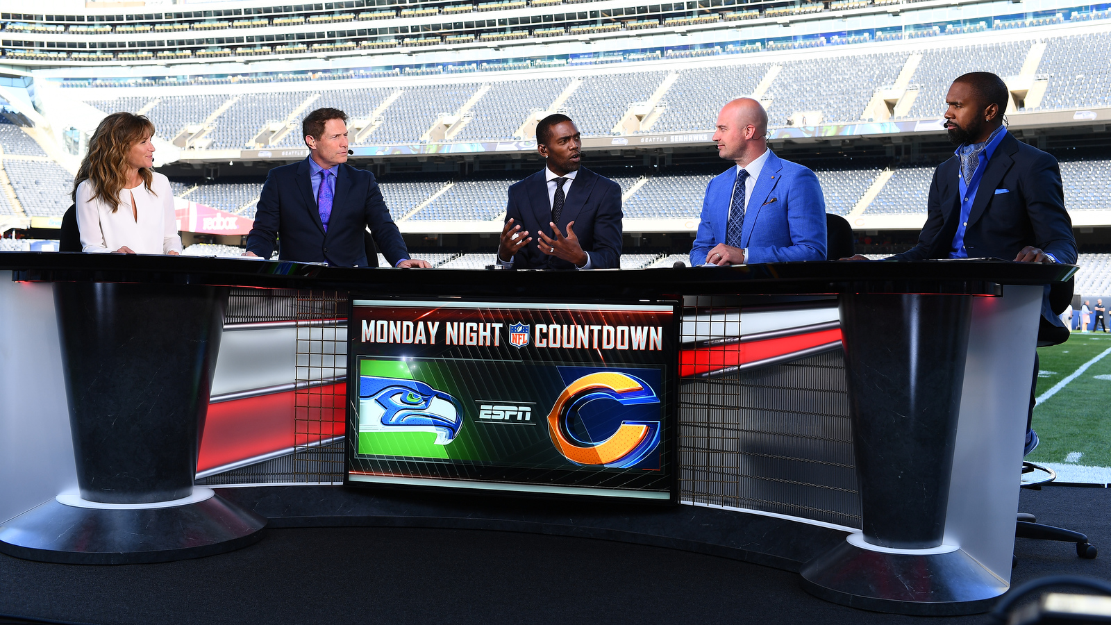 Monday Night Countdown Broadcast Set Design Gallery