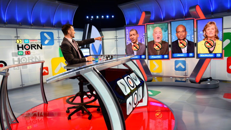 ESPN Around the Horn studio