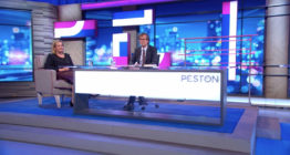 Studio of ITV's Peston - which films at Television Centre Studio TC2