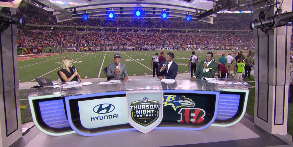 'TNF' begins anew on NFL Network NewscastStudio
