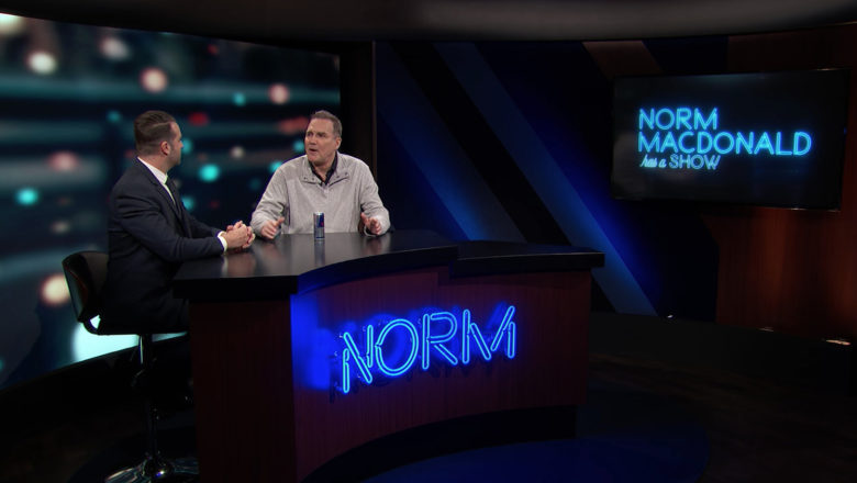 "Norm MacDonald Has A Show" production design