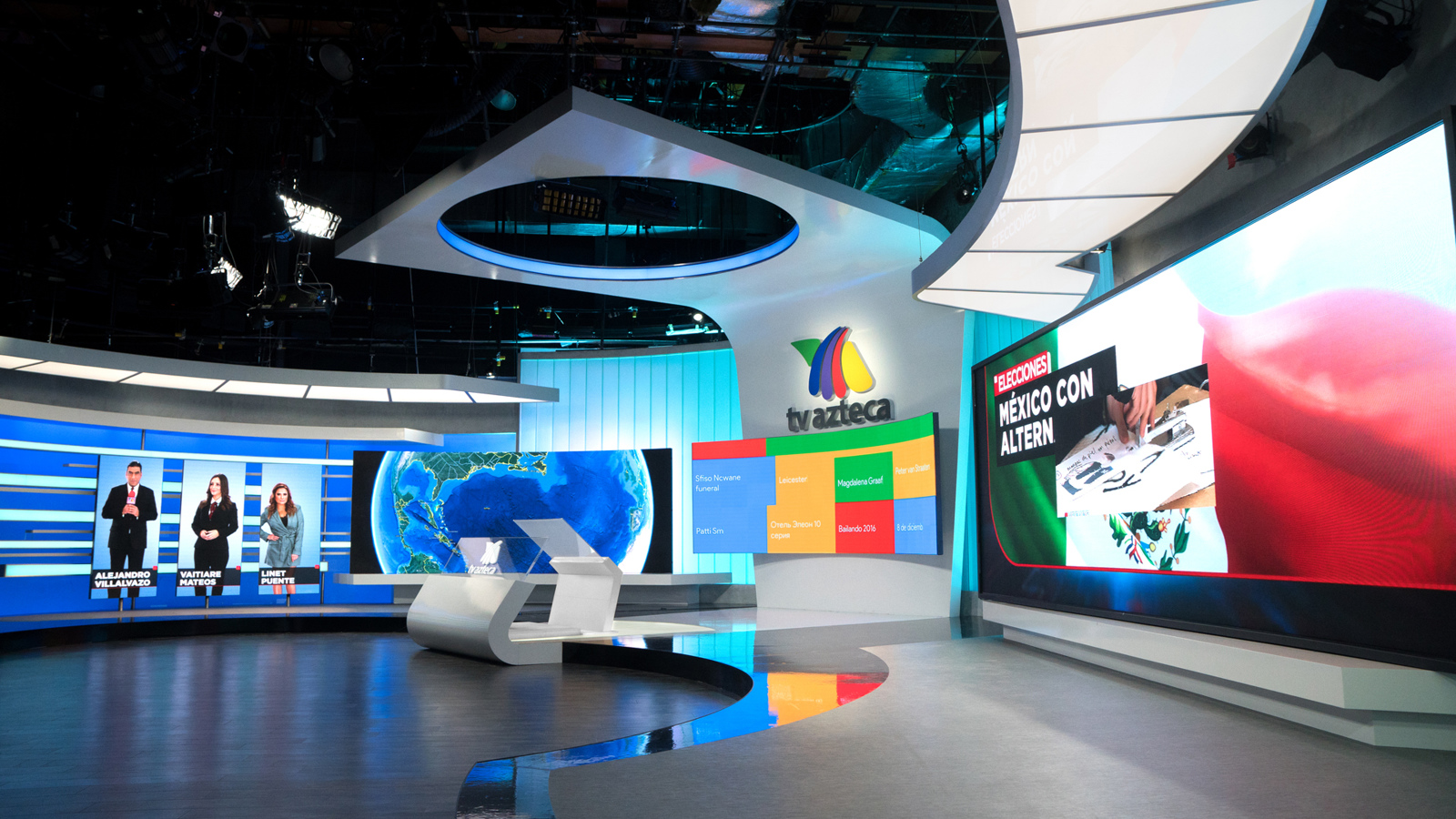 TV Azteca estudio in Mexico City