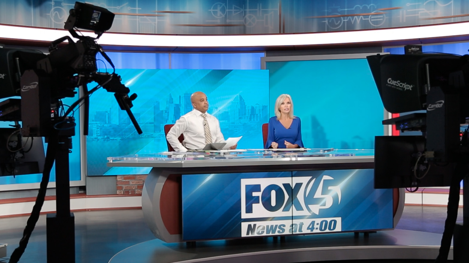 WBFF Fox 45 TV Studio in Baltimore