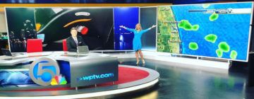 WPTV tv studio video wall