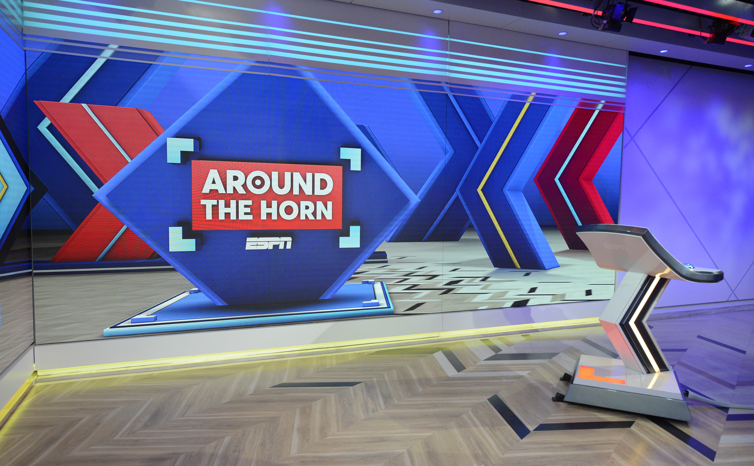 "Around the Horn" will use ESPN Studio 2 in New York, also home of "First Take."