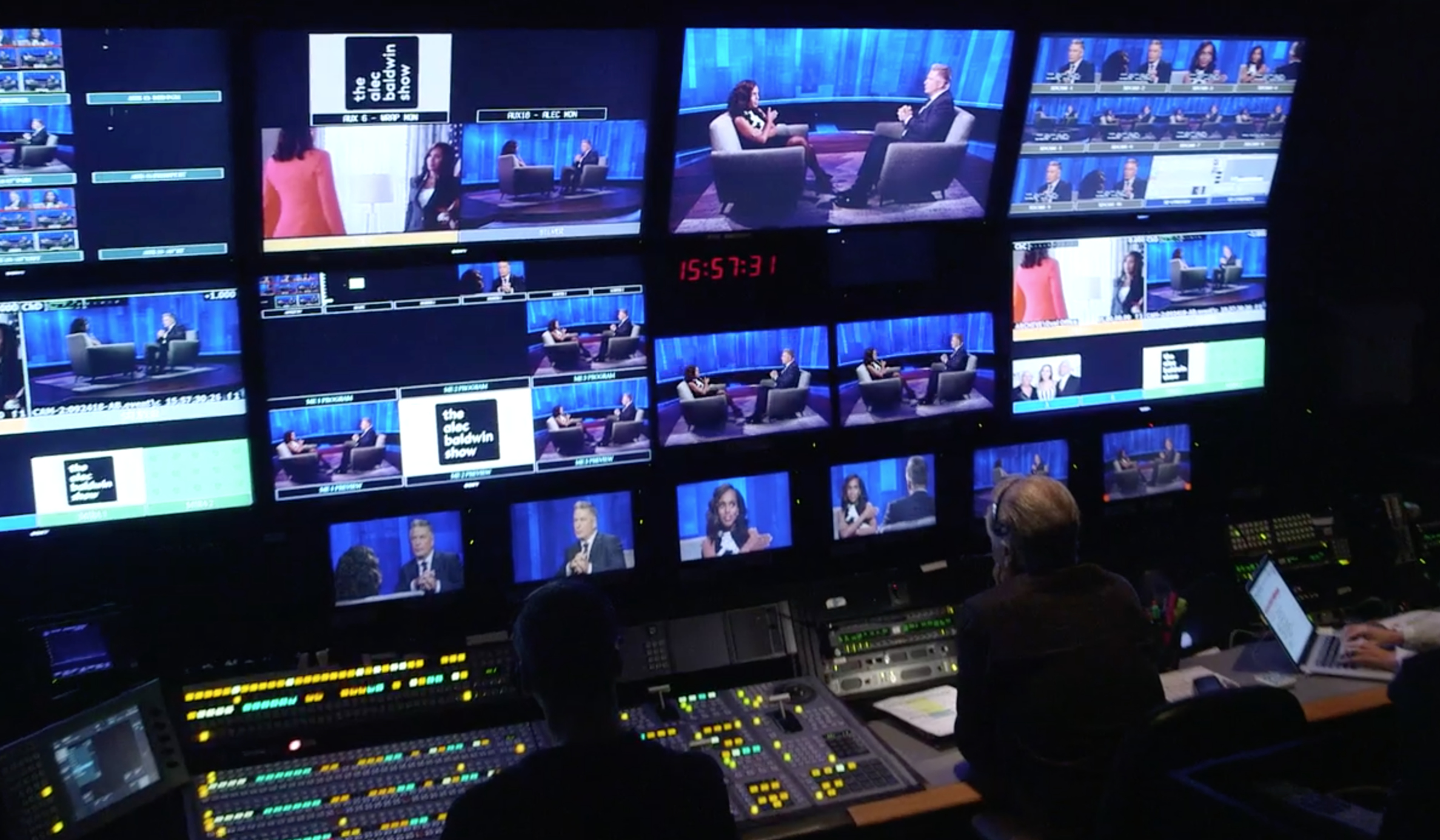 The Alec Baldwin Show control room