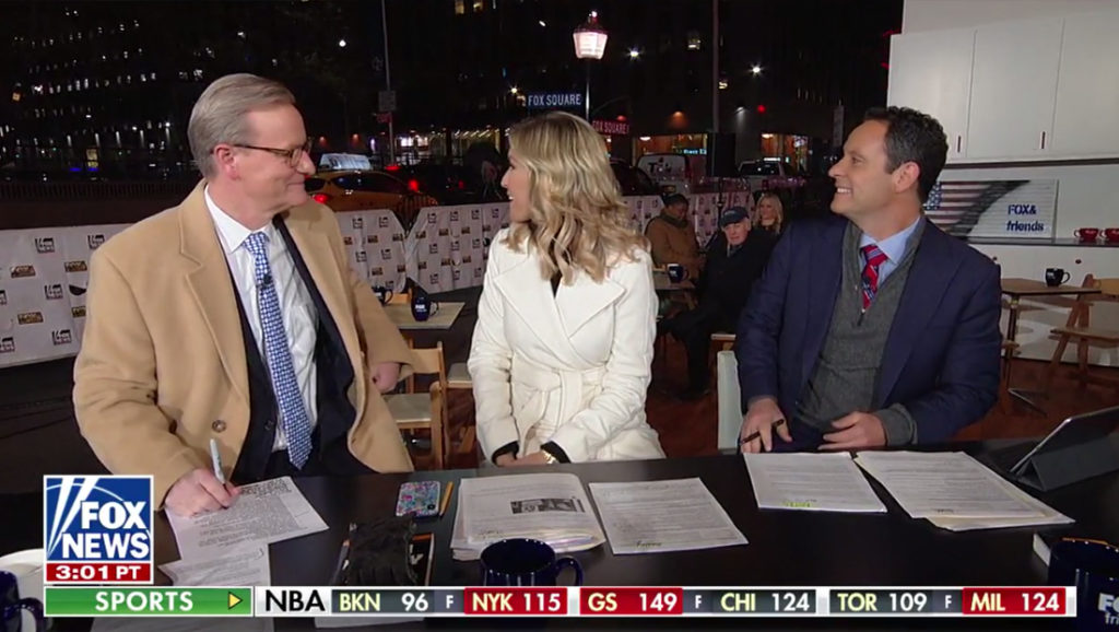 'Fox & Friends' and Bob Evans serves up breakfast in 'Fox Square