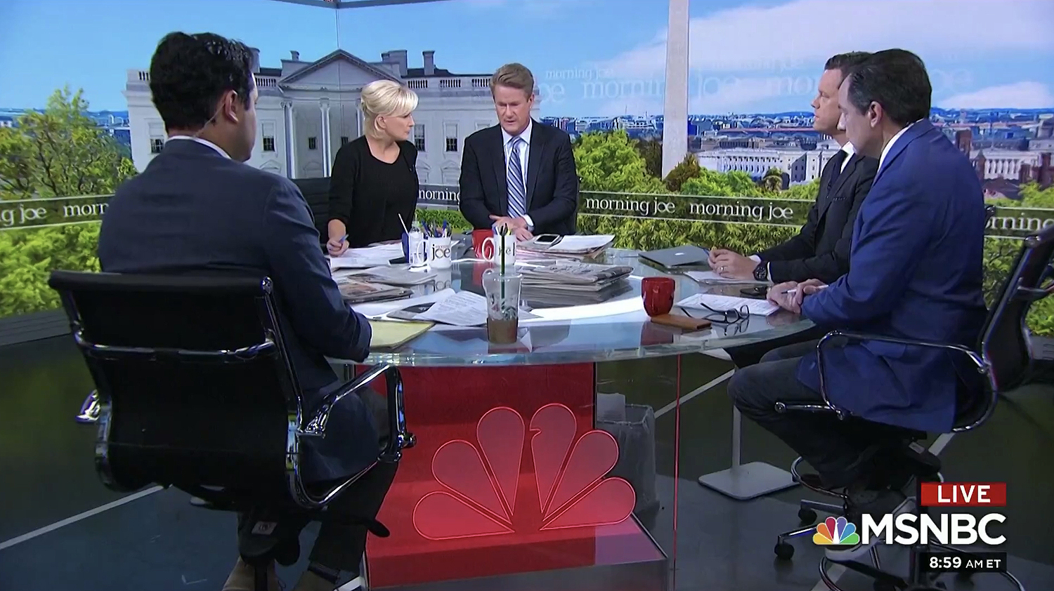 Morning Joe Studio 3A Desk