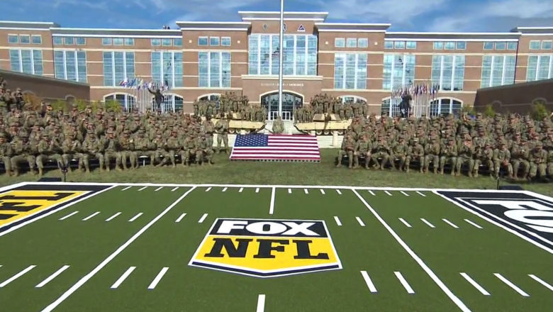 Fox NFL Sunday at Fort Benning Army installation