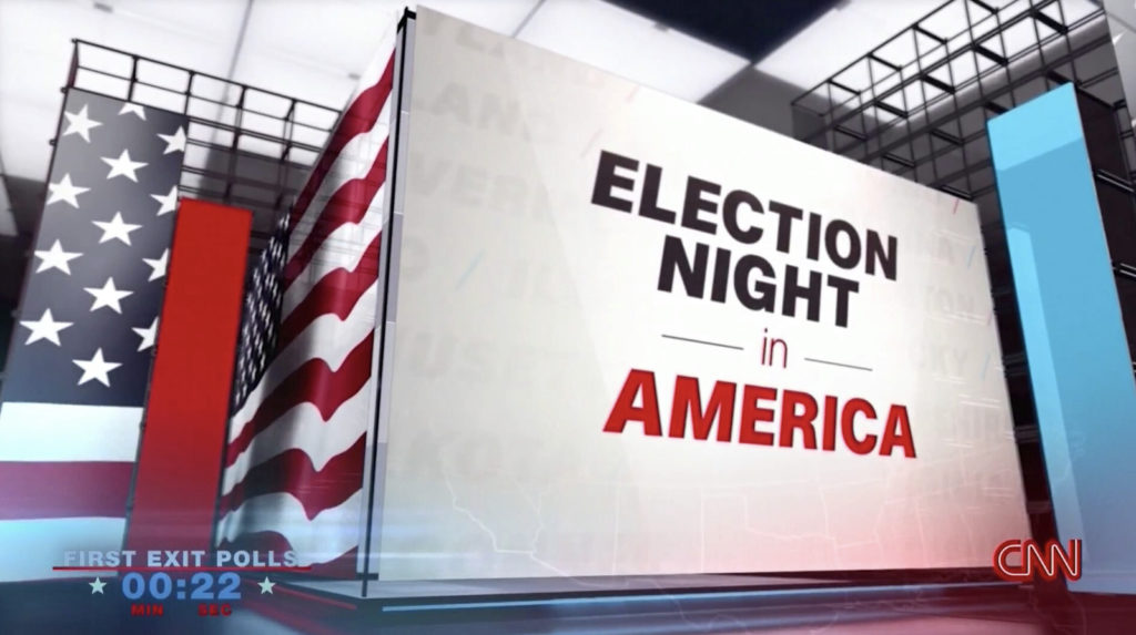 CNN opens 'Election Night in America' with familiar tune, style