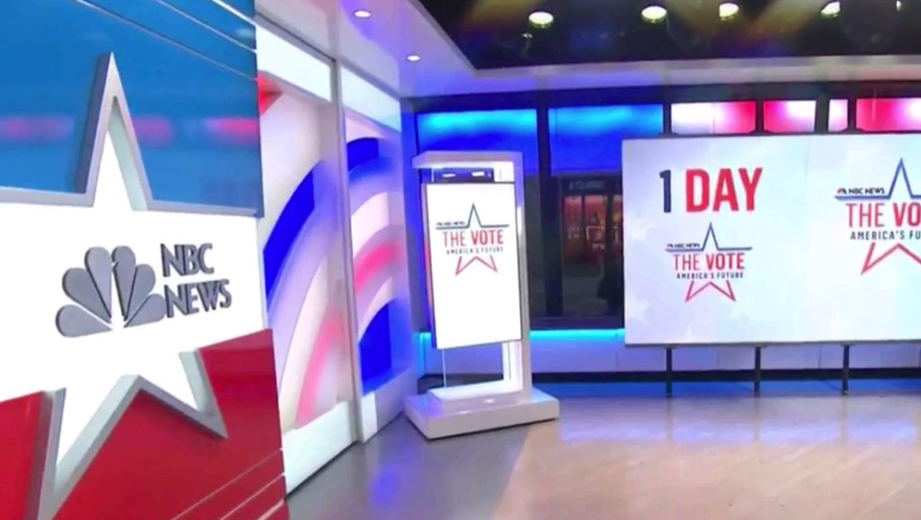 'Today' shows off more of network's 'Election Center' NewscastStudio