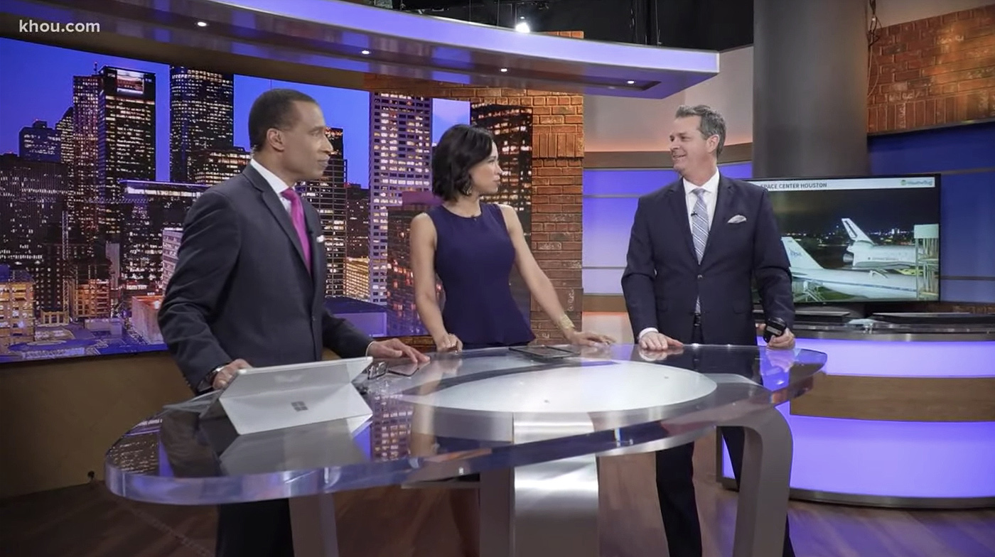 KHOU Broadcast Set Design Gallery