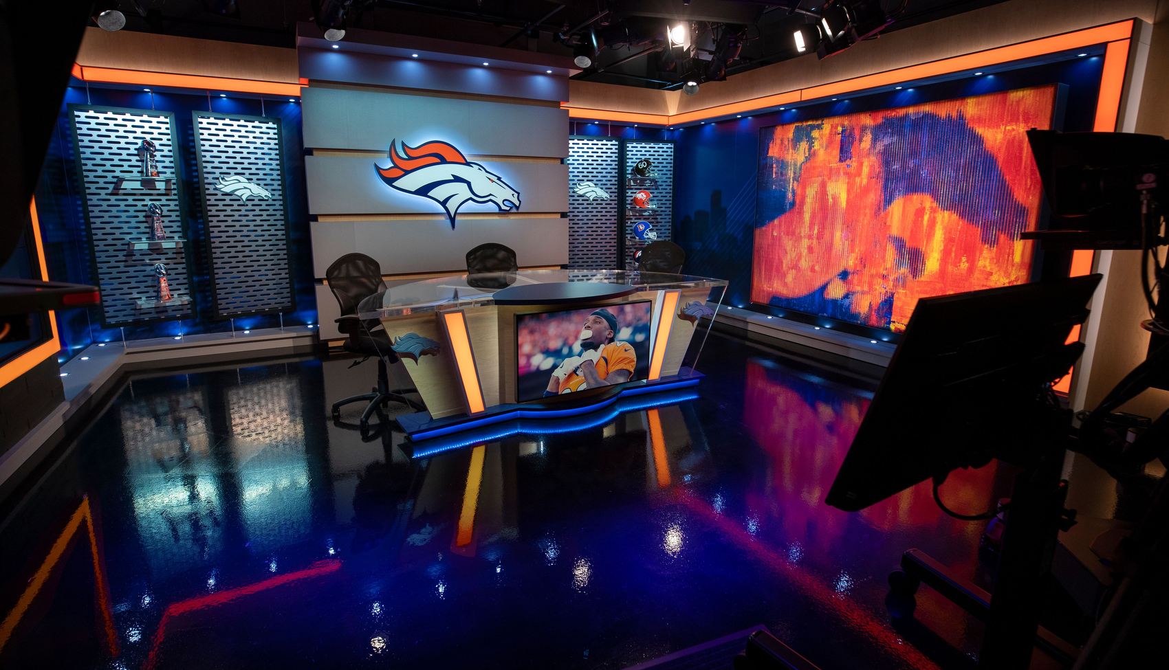 Denver Broncos Broadcast Set Design Gallery