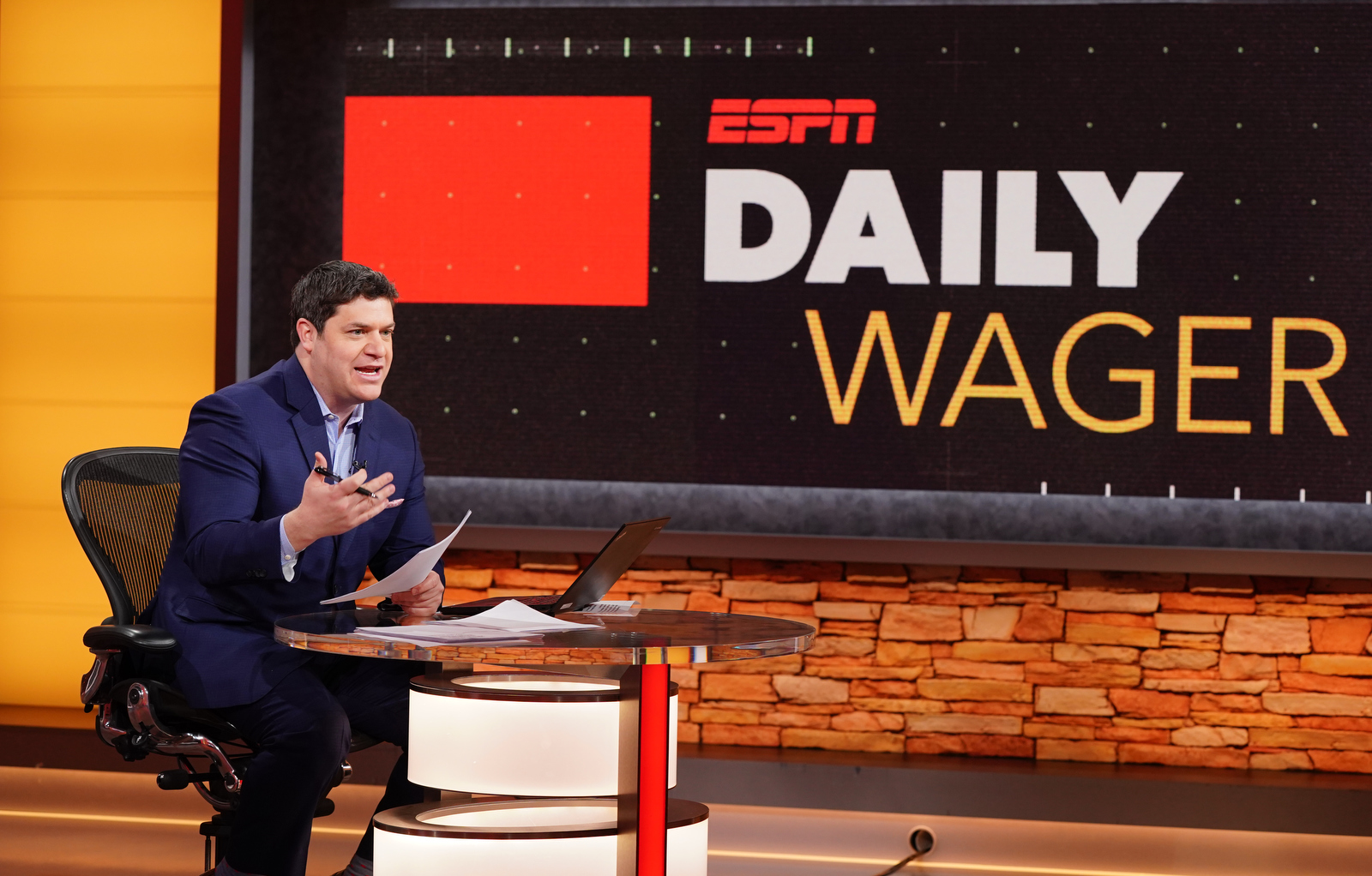 Daily Wager on ESPN inside Studio F