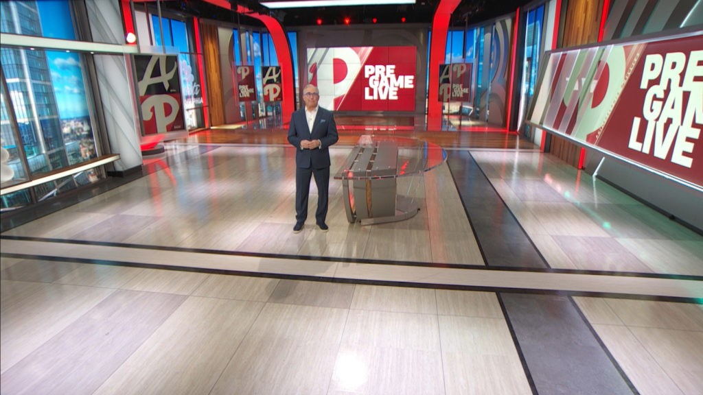 NBC Sports Philadelphia debuts new studio with flexible, LED-driven ...