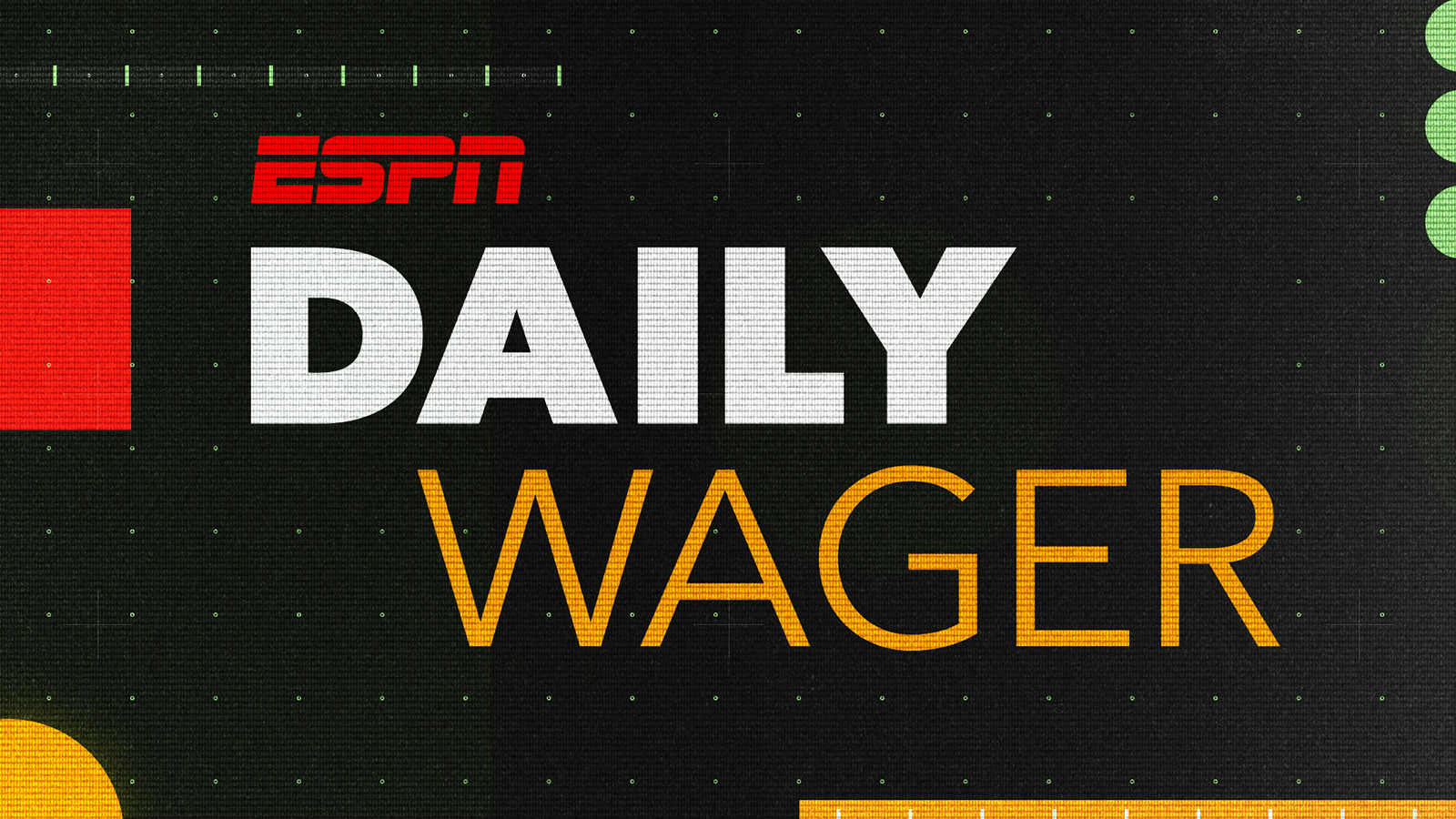 Title card for ESPN's "Daily Wager"