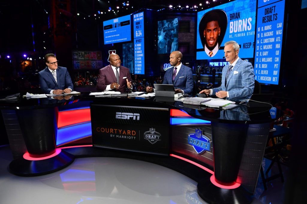 ESPN channels Nashville, creates multiple sets for NFL Draft coverage NewscastStudio