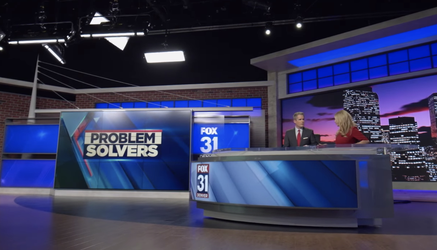 KDVR Denver new set studio