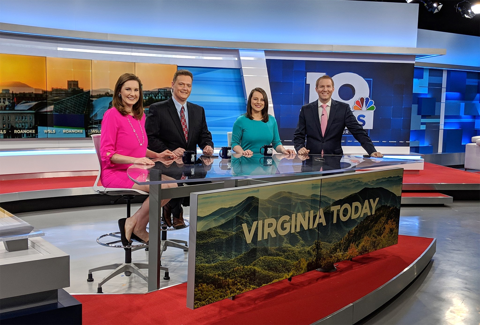 WSLS 10 Broadcast Set Design Gallery