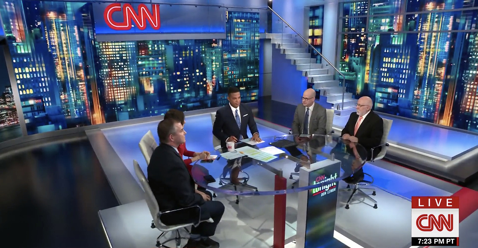 Cnn Tonight Debuts From New Home Newscaststudio