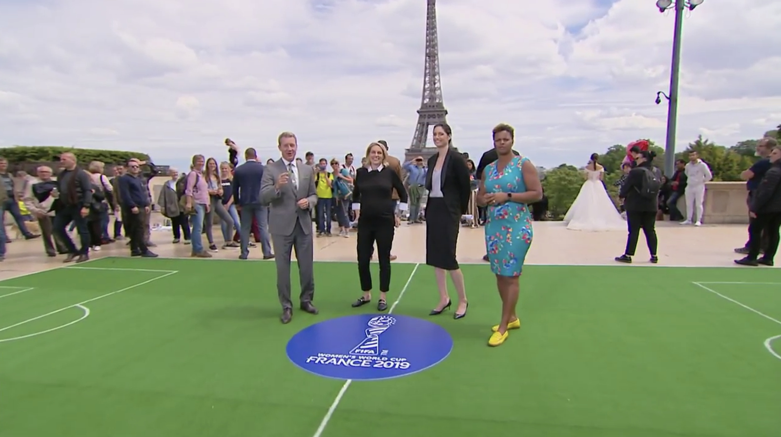 Fox Sports at the 2019 FIFA Women's World Cup in Paris, France